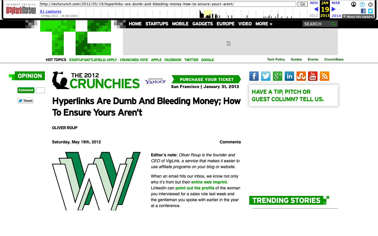 Hyperlinks Are Dumb And Bleeding Money; How To Ensure Yours Aren't